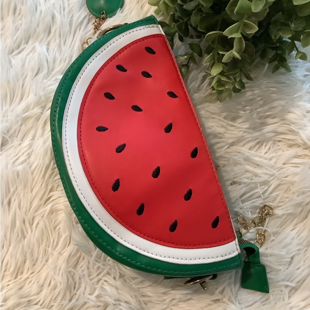 Watermelon Slice Crossbody Bag
